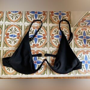 Bamba Swim Underwire Black Bikini Top